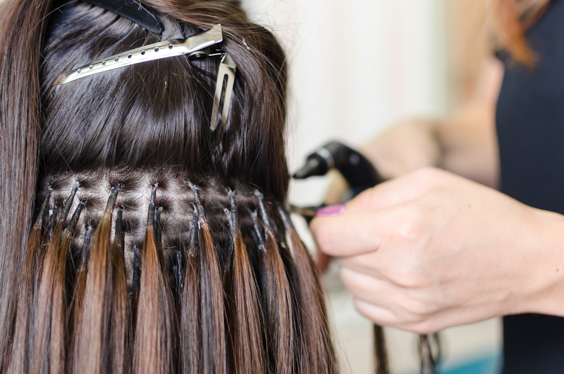 Actualizar el cabello en el salón